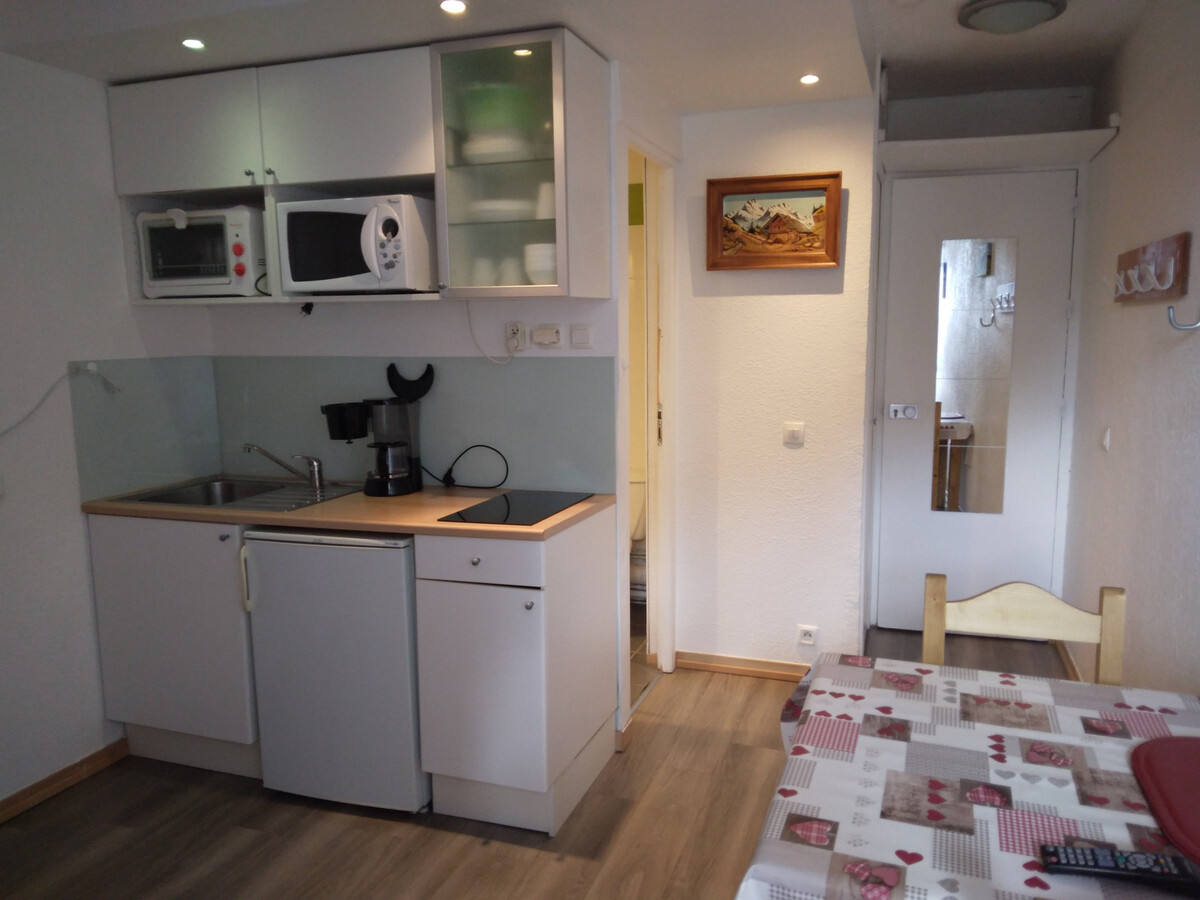 Studio 15m² Plagne Bellecôte, balcon, animaux OK - Photo 6