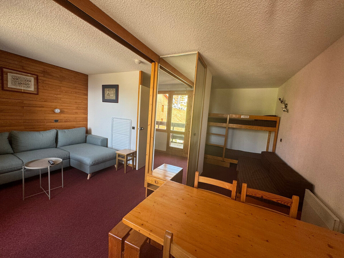 Studio 4 pers au pied des pistes, balcon, Belle Plagne - Photo 1