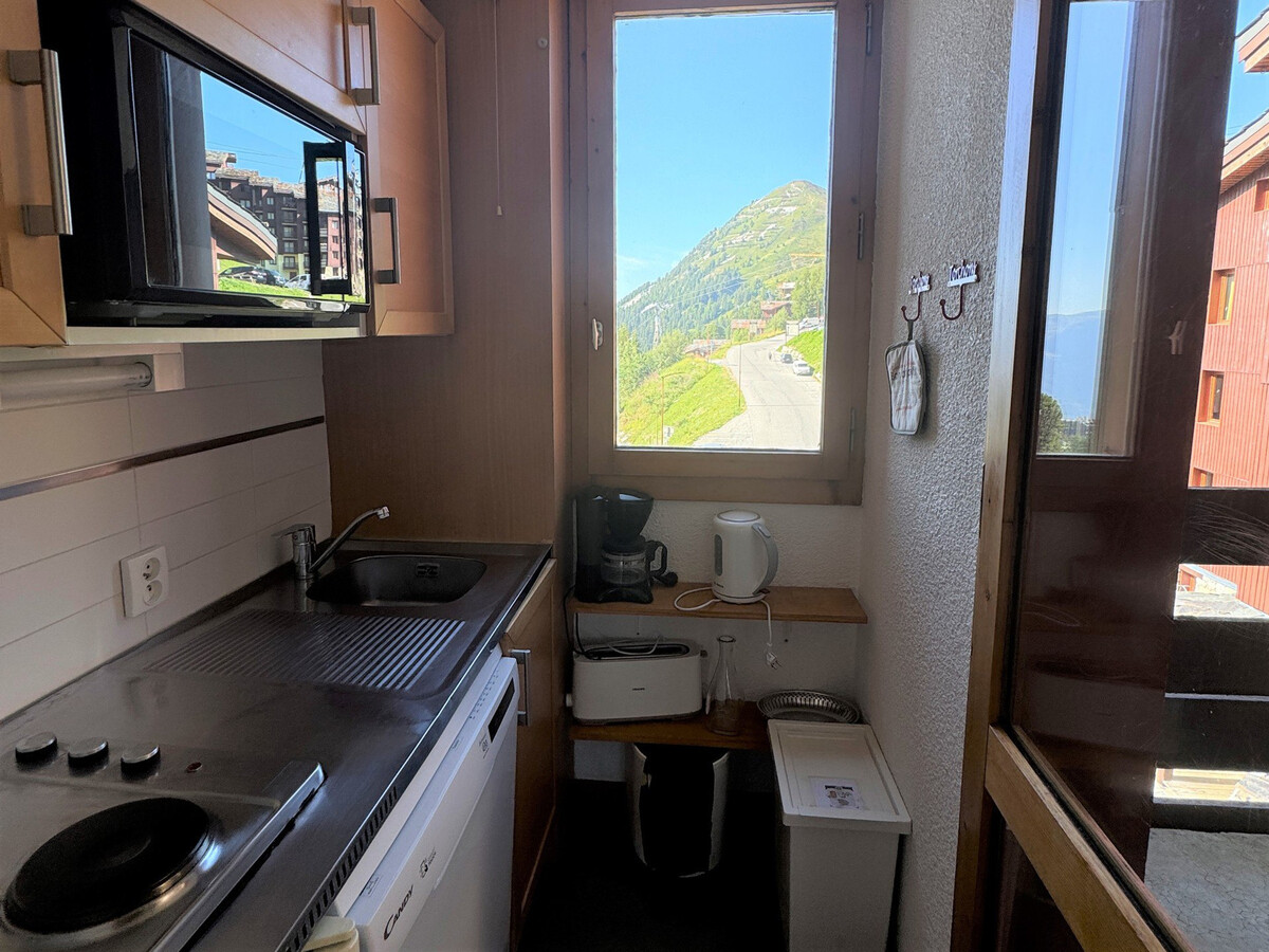 Studio 4 pers au pied des pistes, balcon, Belle Plagne - Photo 5