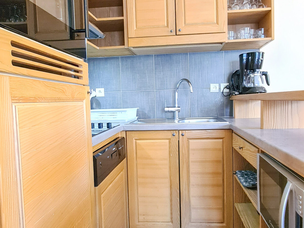 Appartement 8 personnes, balcon Sud, piscine & spa à Flaine - Photo 4