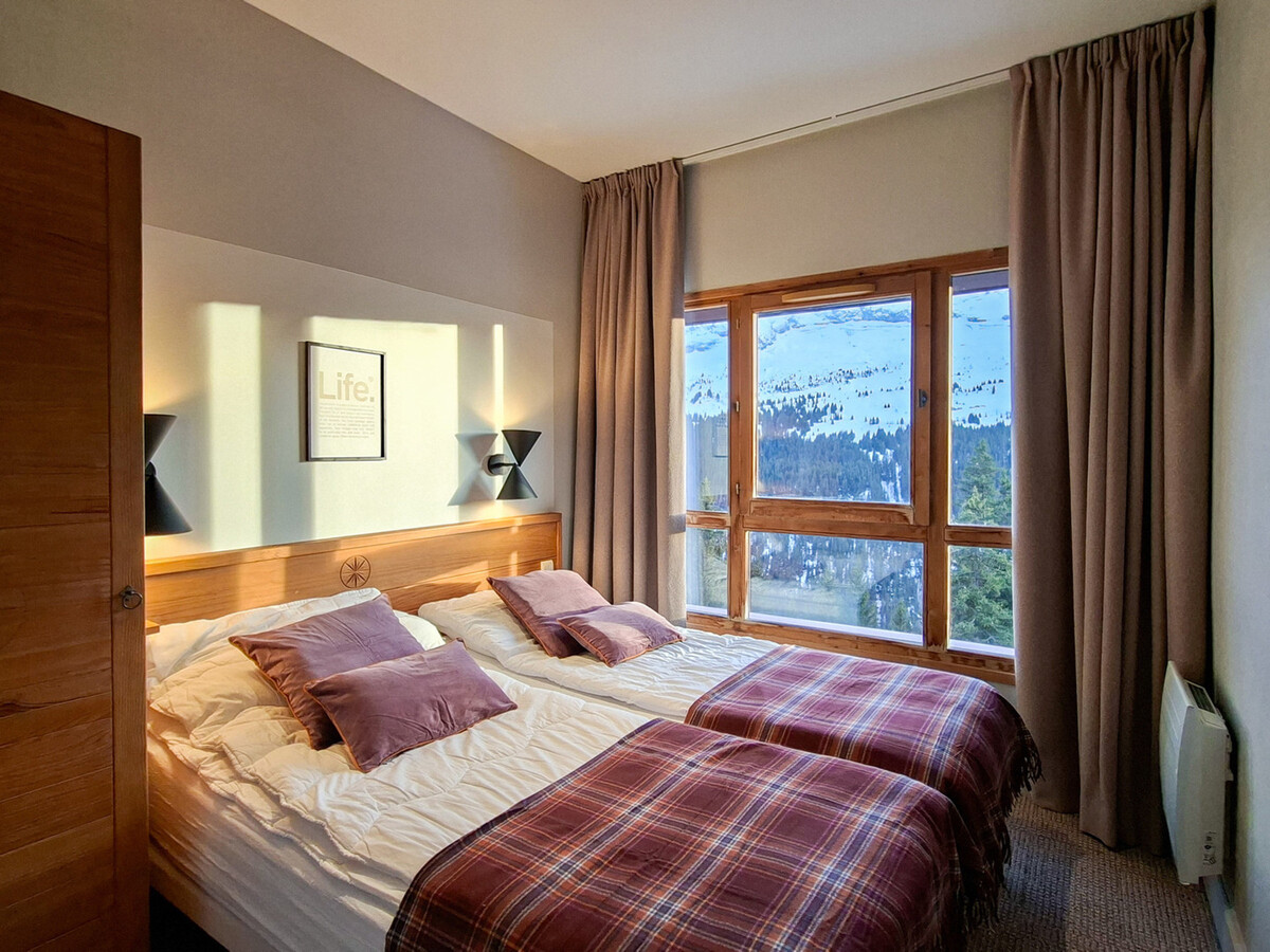 Appartement 8 personnes, balcon Sud, piscine & spa à Flaine - Photo 6