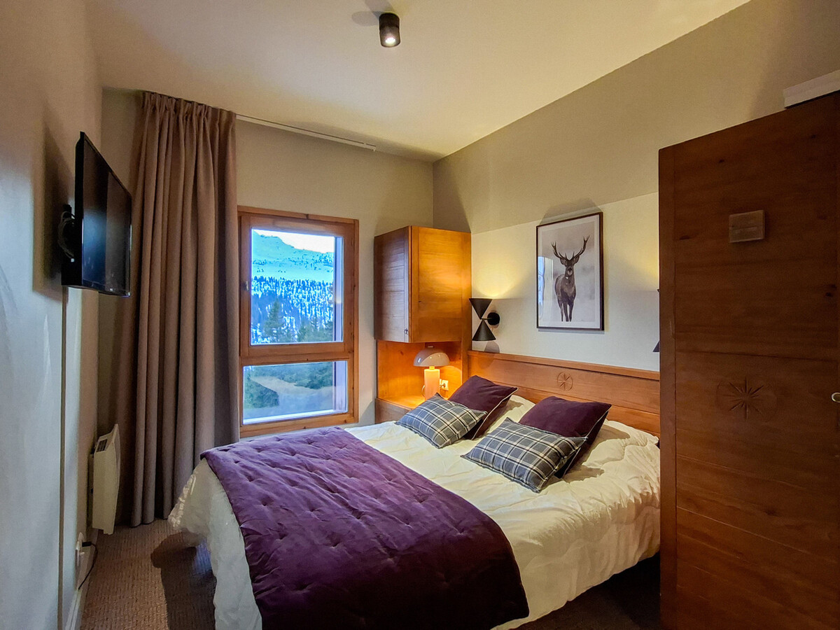 Appartement 8 personnes, balcon Sud, piscine & spa à Flaine - Photo 8