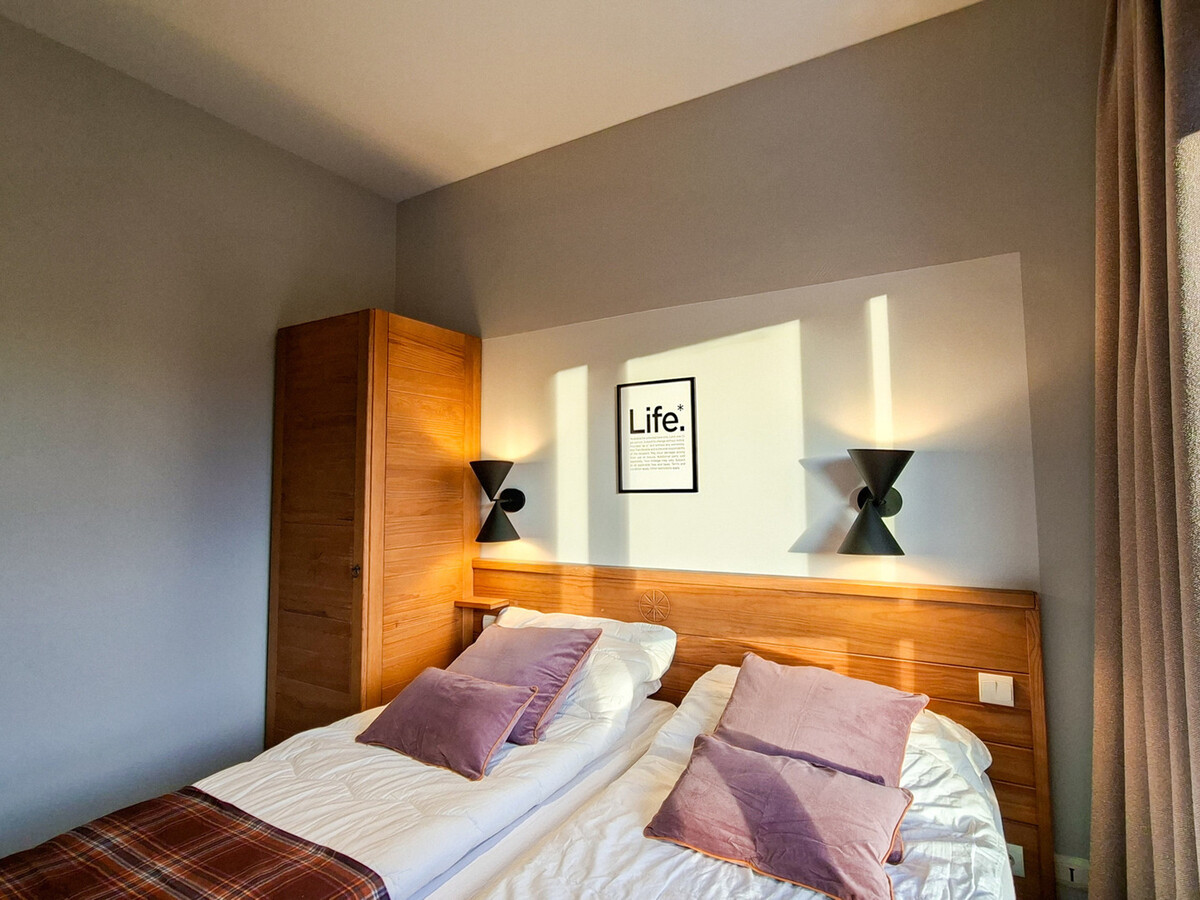 Appartement 8 personnes, balcon Sud, piscine & spa à Flaine - Photo 11