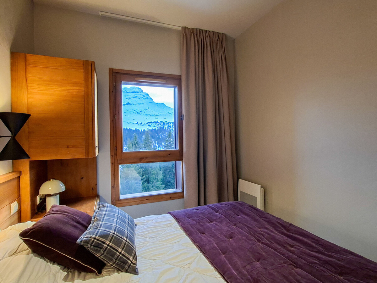 Appartement 8 personnes, balcon Sud, piscine & spa à Flaine - Photo 12