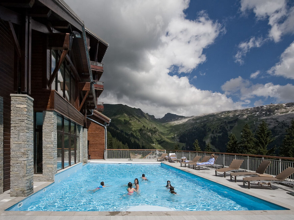 Appartement 8 personnes, balcon Sud, piscine & spa à Flaine - Photo 18