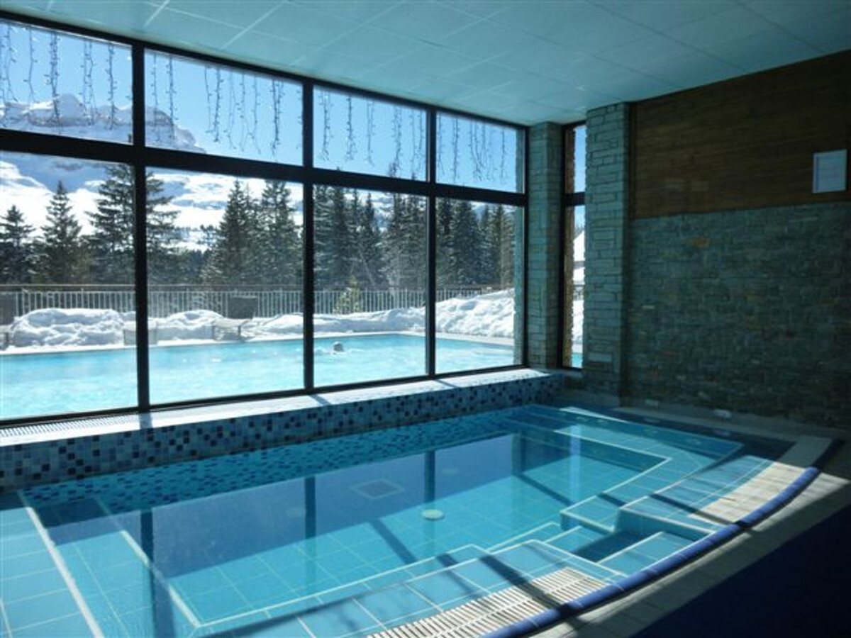 Appartement 8 personnes, balcon Sud, piscine & spa à Flaine - Photo 20