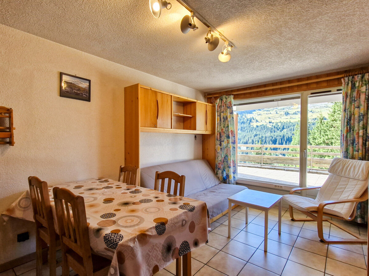Appartement 3 pièces + cabine à Flaine, terrasse Sud 37 m² - Photo 3