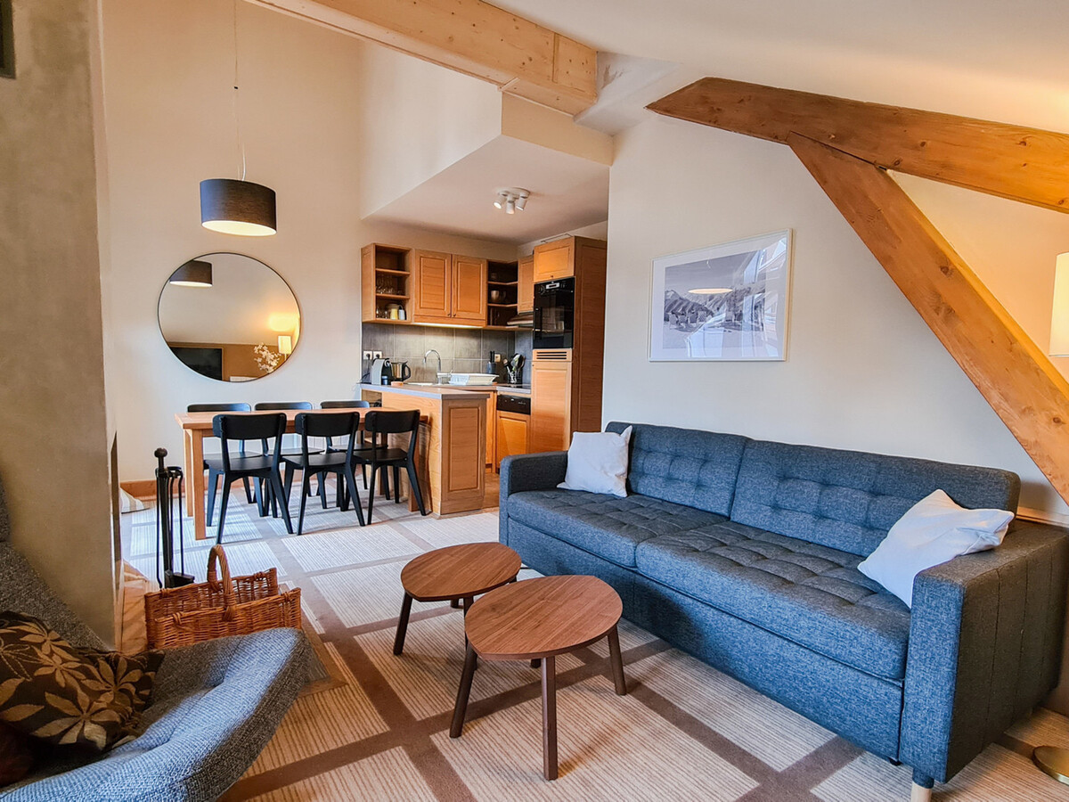 Appartement confortable 3 pièces à Flaine - 6 pers - Photo 2