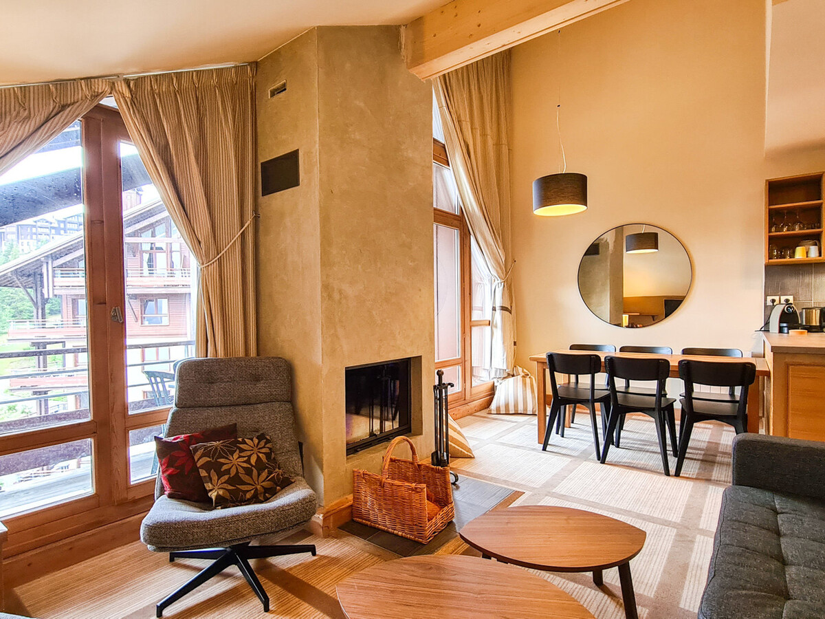 Appartement confortable 3 pièces à Flaine - 6 pers - Photo 8