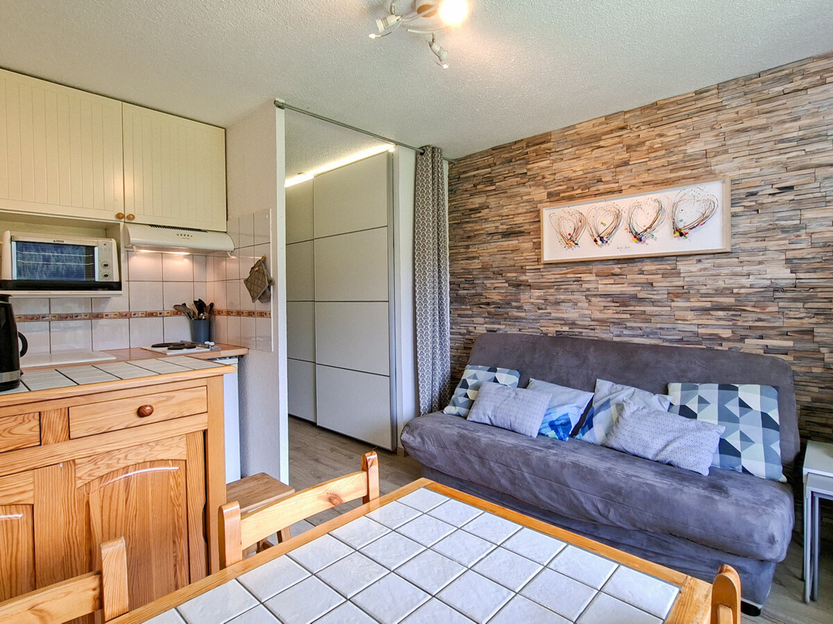 Studio rénové 25m² balcon sud à Flaine pour 4-5 personnes - Photo 3
