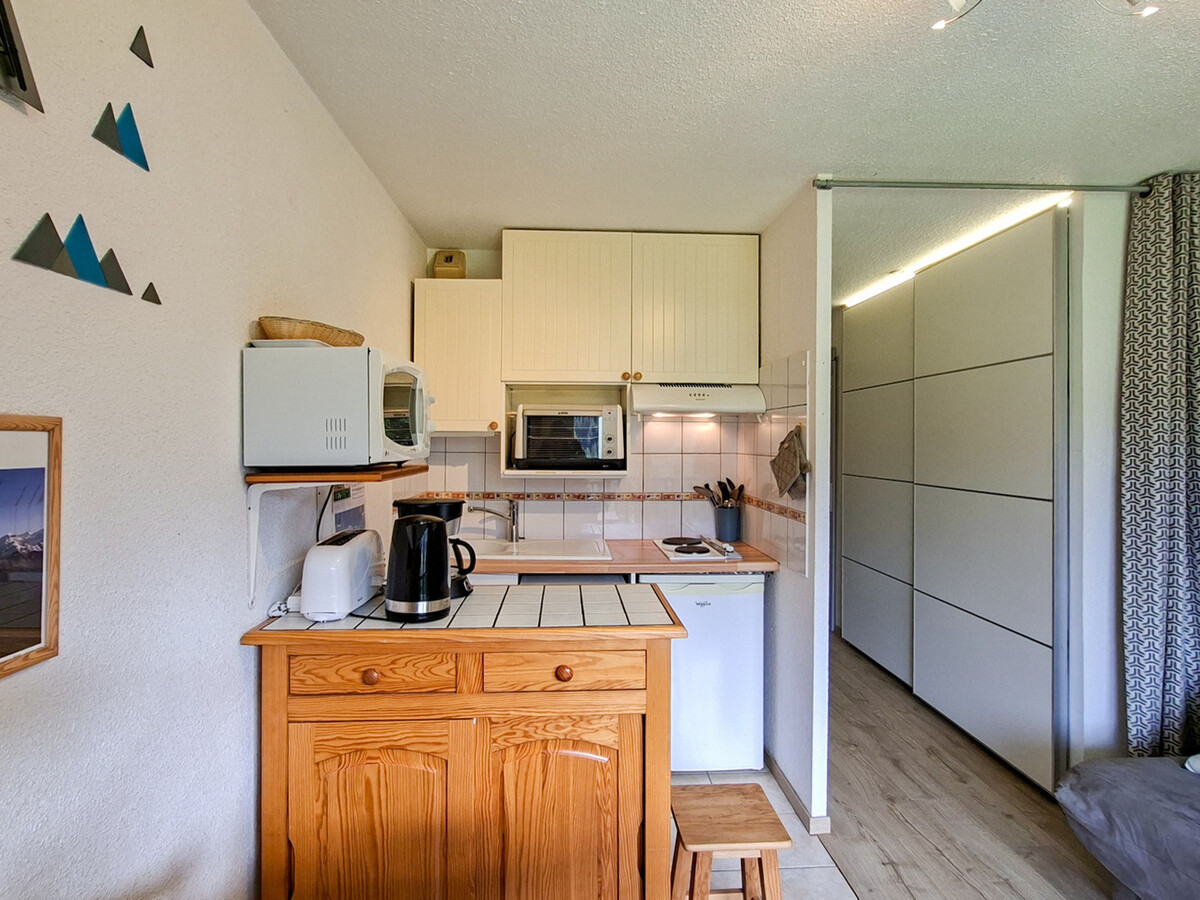 Studio rénové 25m² balcon sud à Flaine pour 4-5 personnes - Photo 4