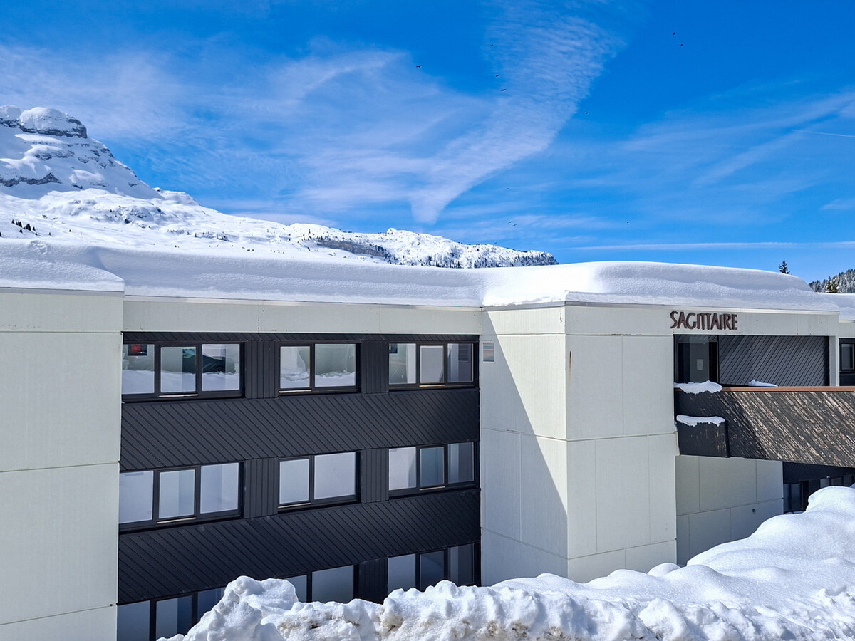 Studio rénové 25m² balcon sud à Flaine pour 4-5 personnes - Photo 13
