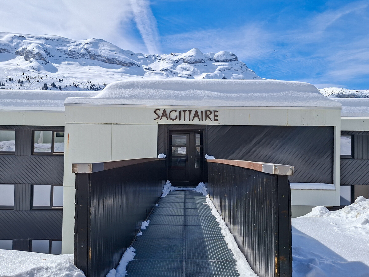 Studio rénové 25m² balcon sud à Flaine pour 4-5 personnes - Photo 14