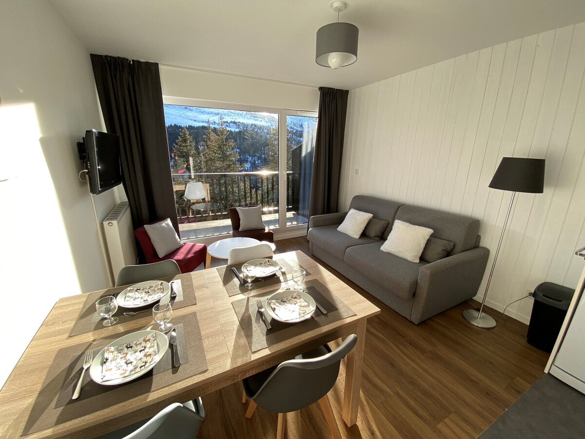 Appartement 2 pièces cabine rénové, balcon sud à Flaine - Photo 1