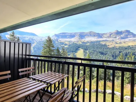 Studio rénové avec balcon Sud face aux pistes à Flaine : photo 14