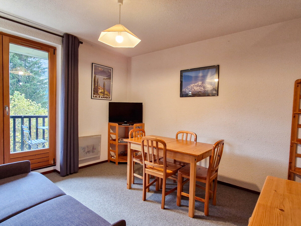 Studio cabine 25m² balcon sud à Flaine, 4 personnes - Photo 2