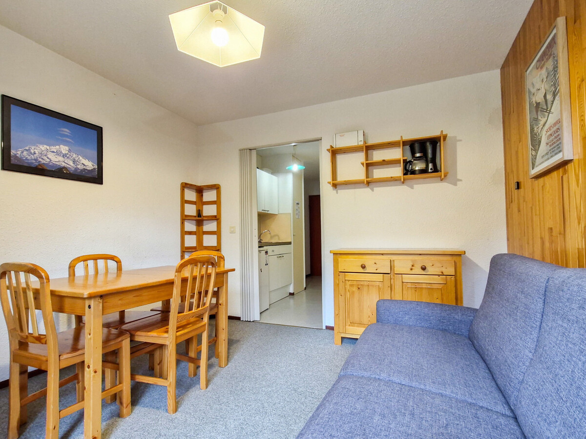 Studio cabine 25m² balcon sud à Flaine, 4 personnes - Photo 3