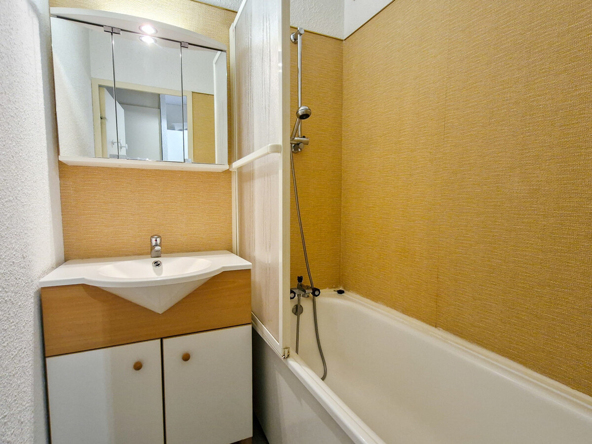 Studio cabine 25m² balcon sud à Flaine, 4 personnes - Photo 6