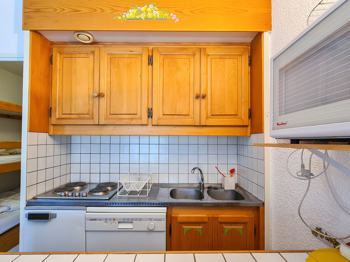 Studio 25 m² Flaine, balcon sud, casier ski - Photo 3