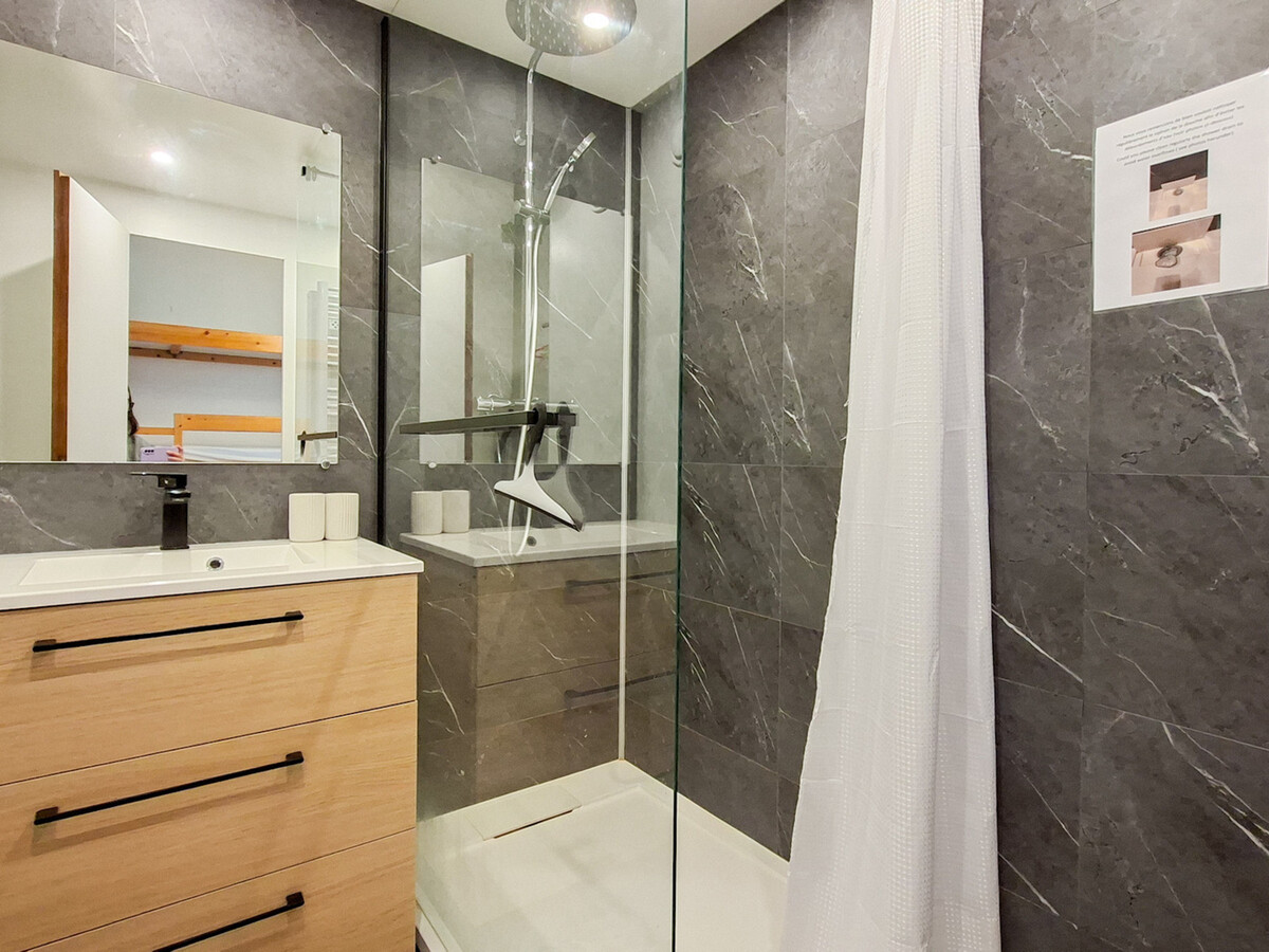 Studio 25 m² Flaine, balcon sud, casier ski - Photo 6