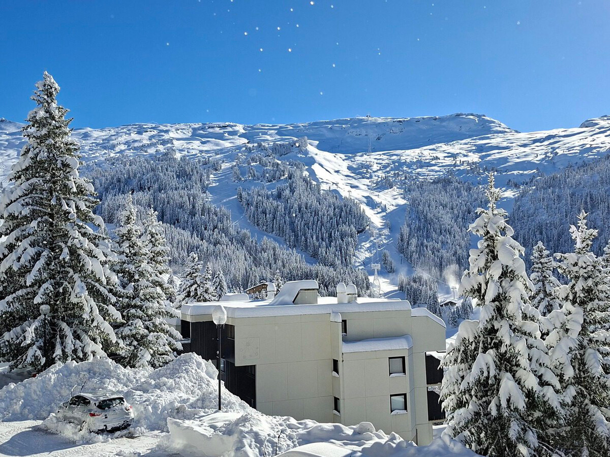 Studio 25 m² Flaine, balcon sud, casier ski - Photo 9
