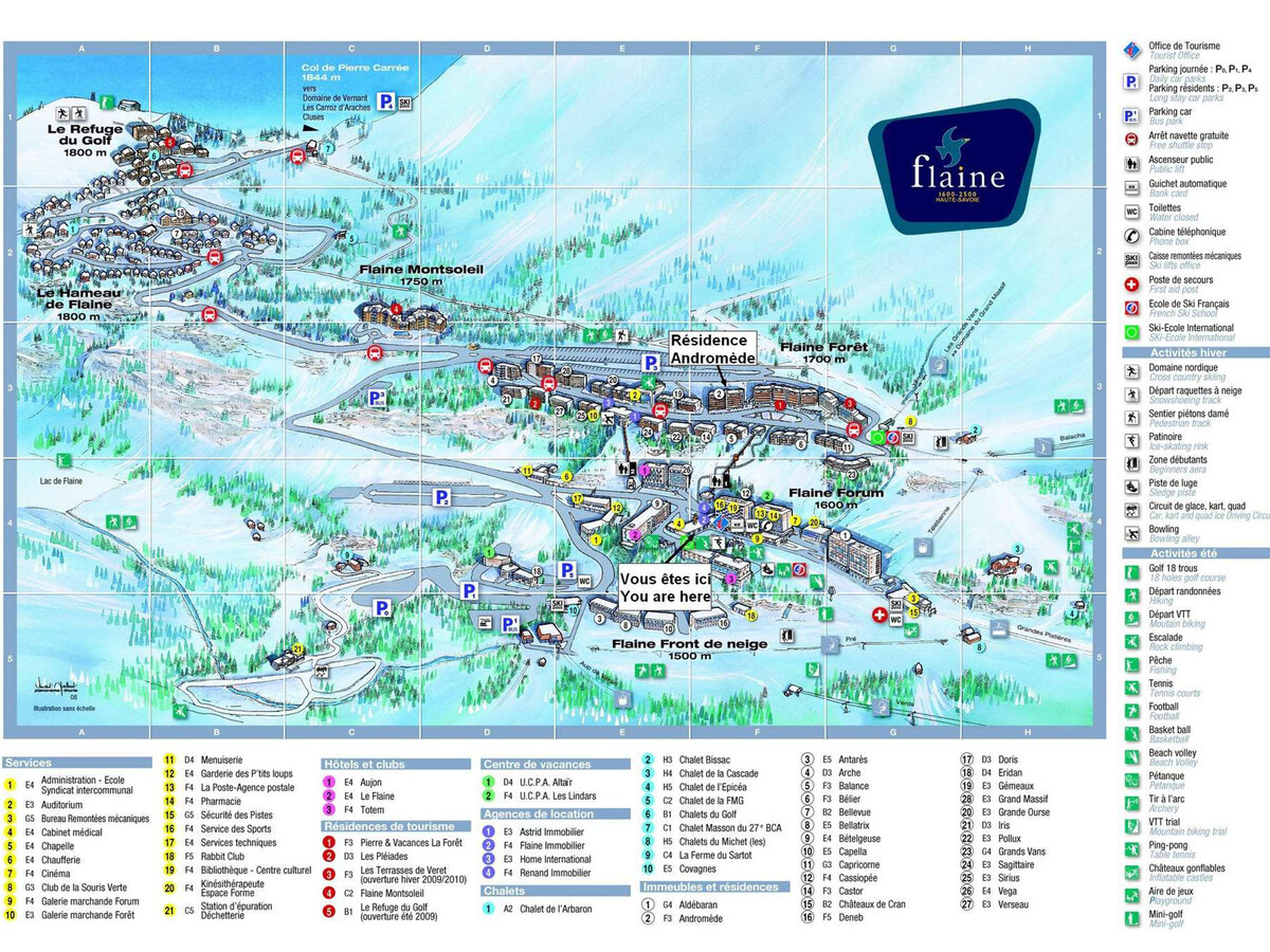 Studio 25 m² Flaine, balcon sud, casier ski - Photo 15