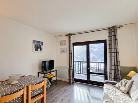 Location appartement à Flaine, Studio rénové 4 pers, proche pistes, balcon, casier ski