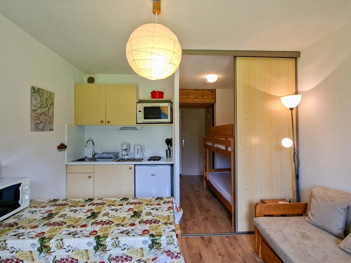 Studio cabine 25 m² balcon Sud à Flaine - Photo 3