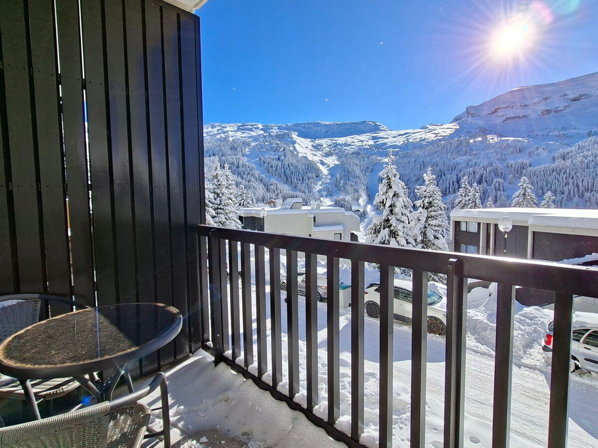 Studio 25 m² balcon sud à Flaine, 4 personnes - Photo 11