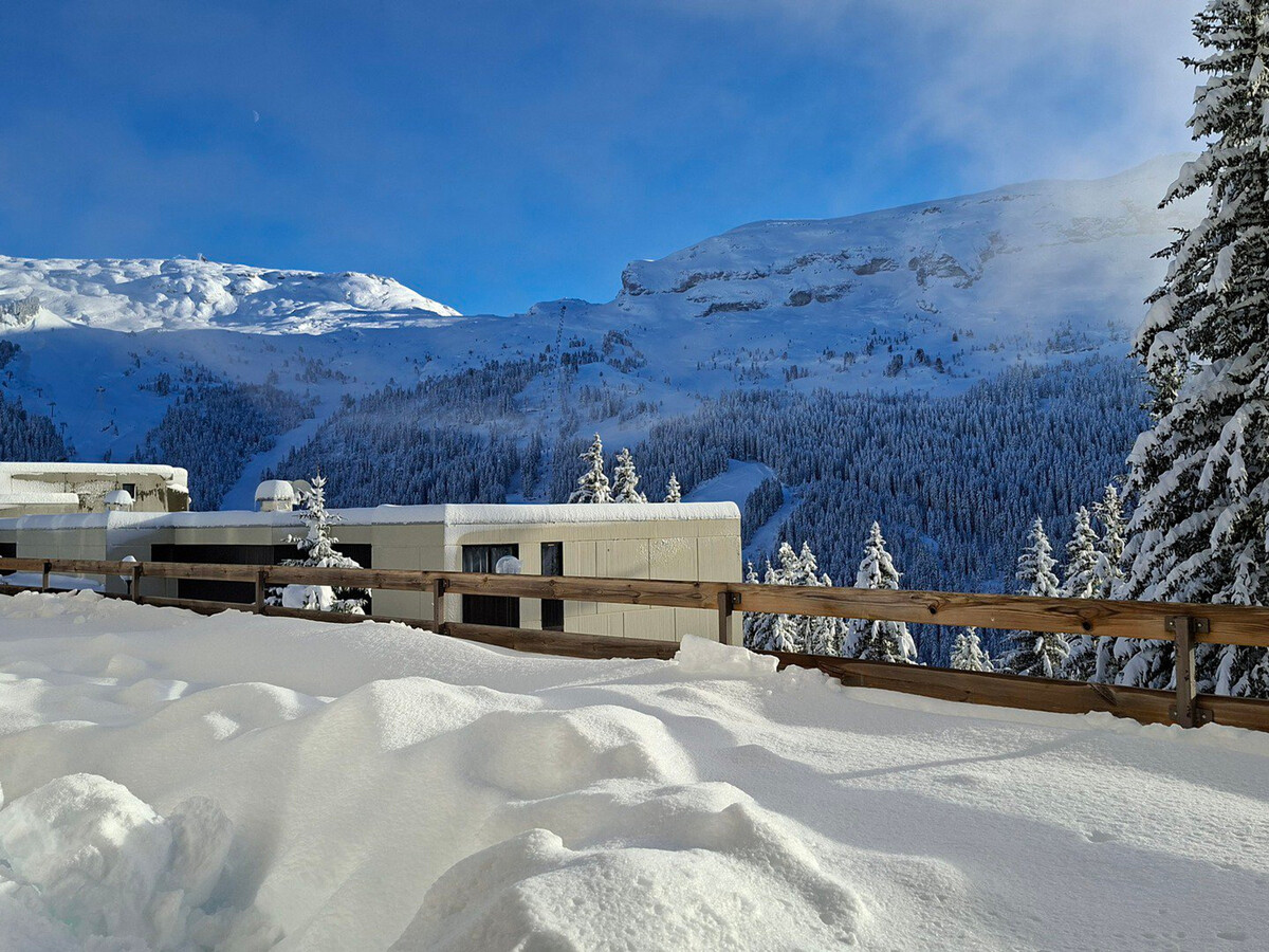 Studio + cabine 25 m² terrasse Sud à Flaine - Photo 8