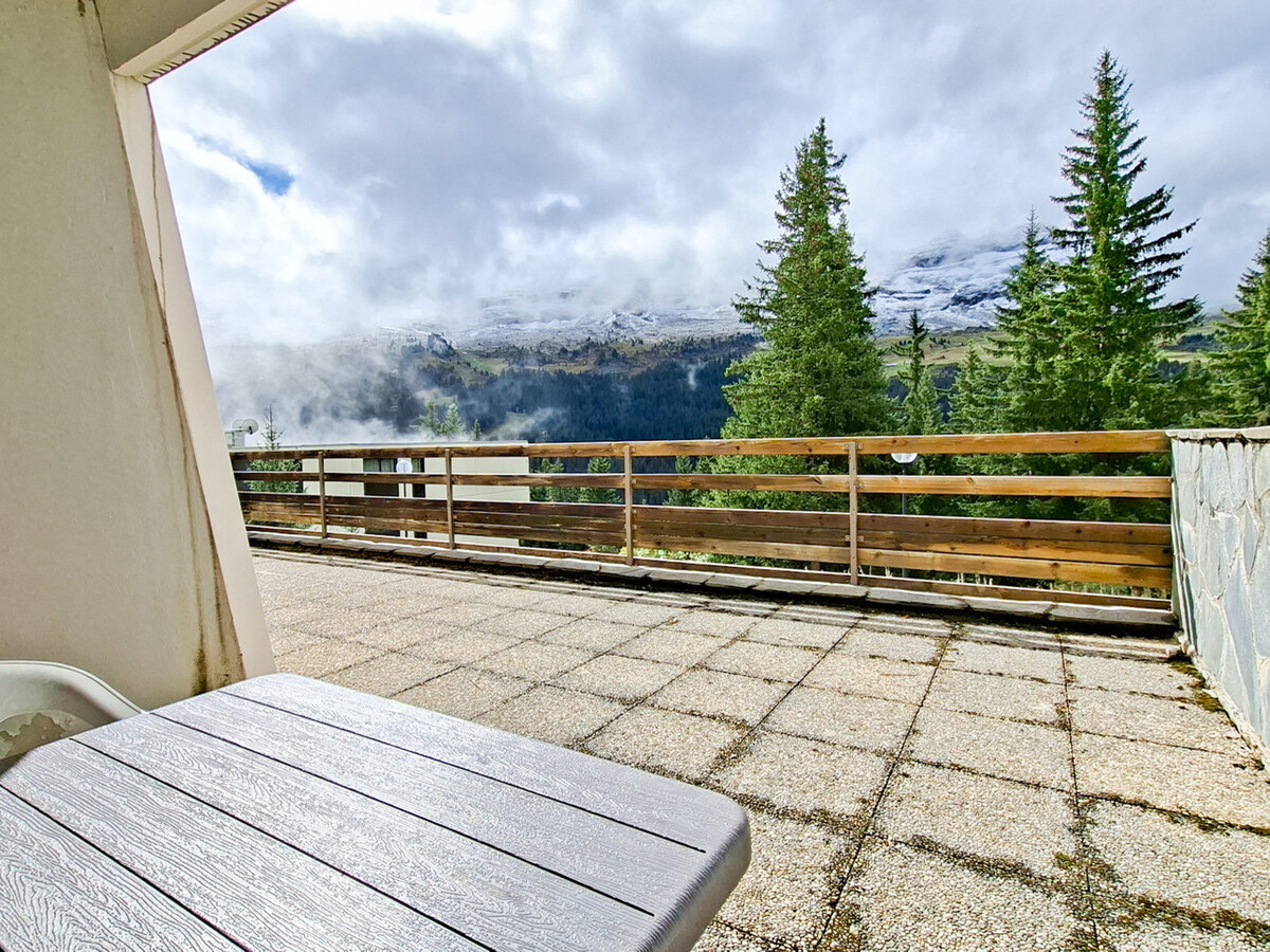 Studio + cabine 25 m² terrasse Sud à Flaine - Photo 9