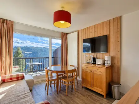Location appartement à Flaine, Confortable 2 pièces · Balcon Sud · Animaux acceptés · Parking couvert