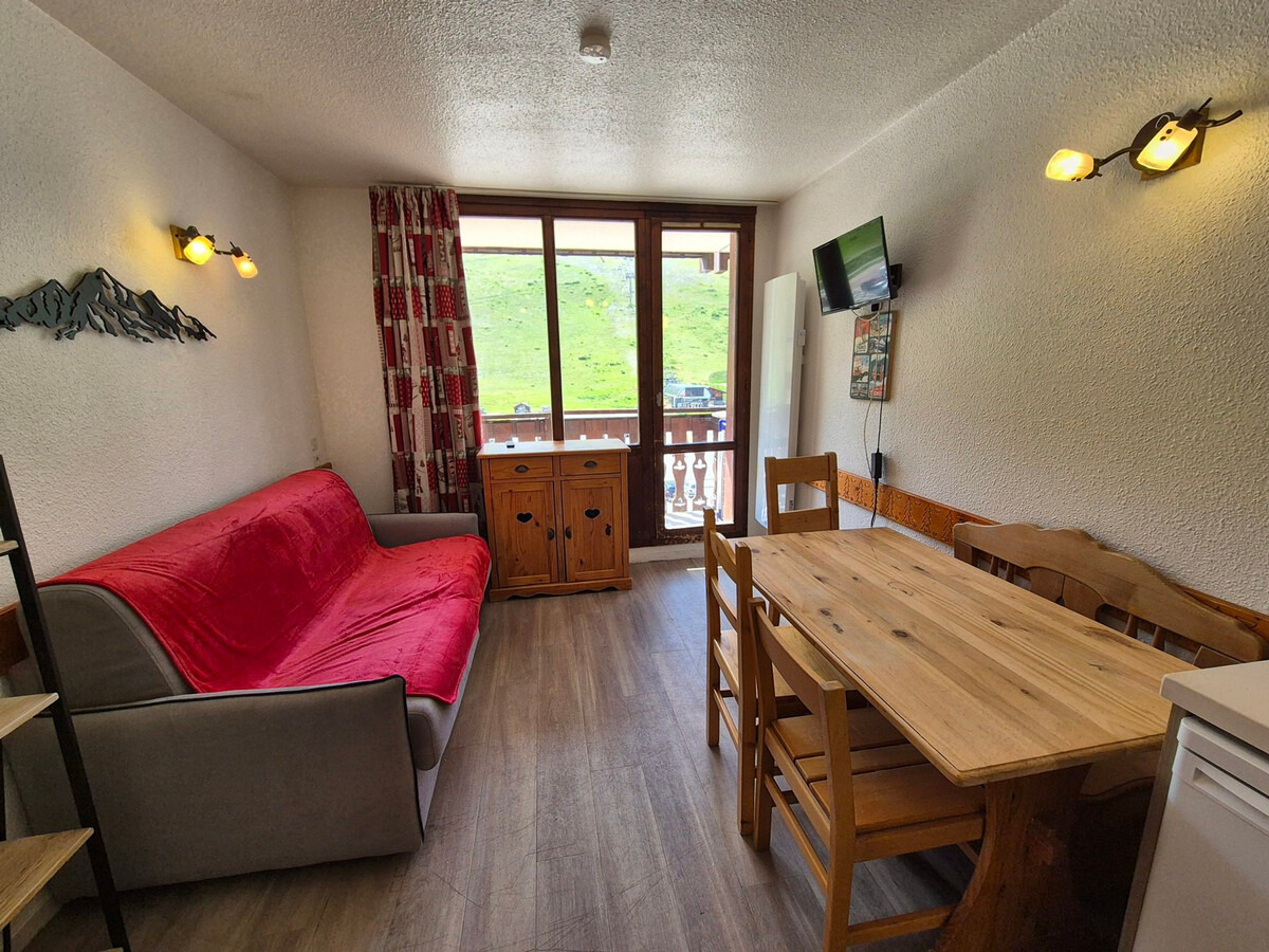Studio 18m² ski-aux-pieds Tignes, balcon ouest, 4 pers. - Photo 2