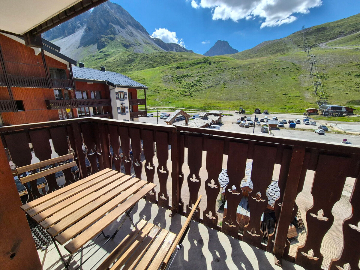 Studio 18m² ski-aux-pieds Tignes, balcon ouest, 4 pers. - Photo 6