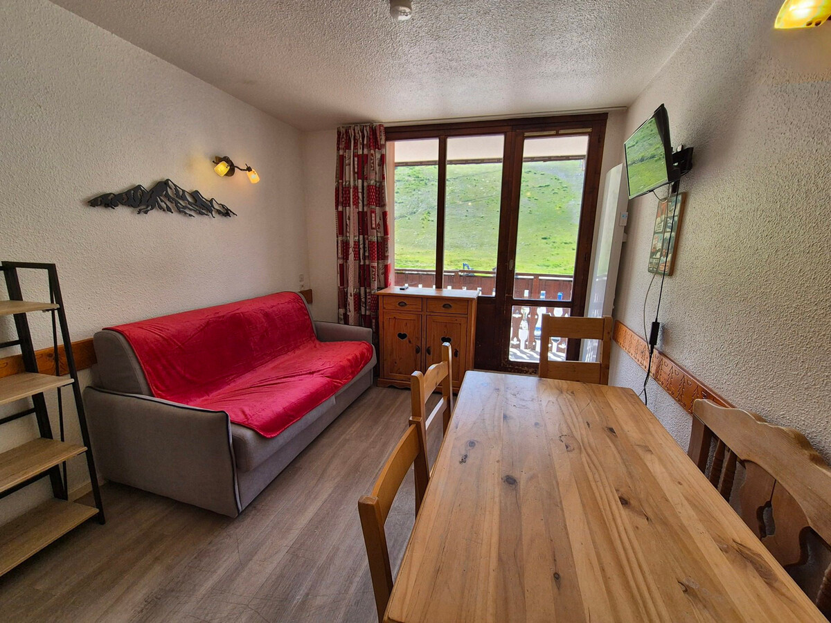 Studio 18m² ski-aux-pieds Tignes, balcon ouest, 4 pers. - Photo 9