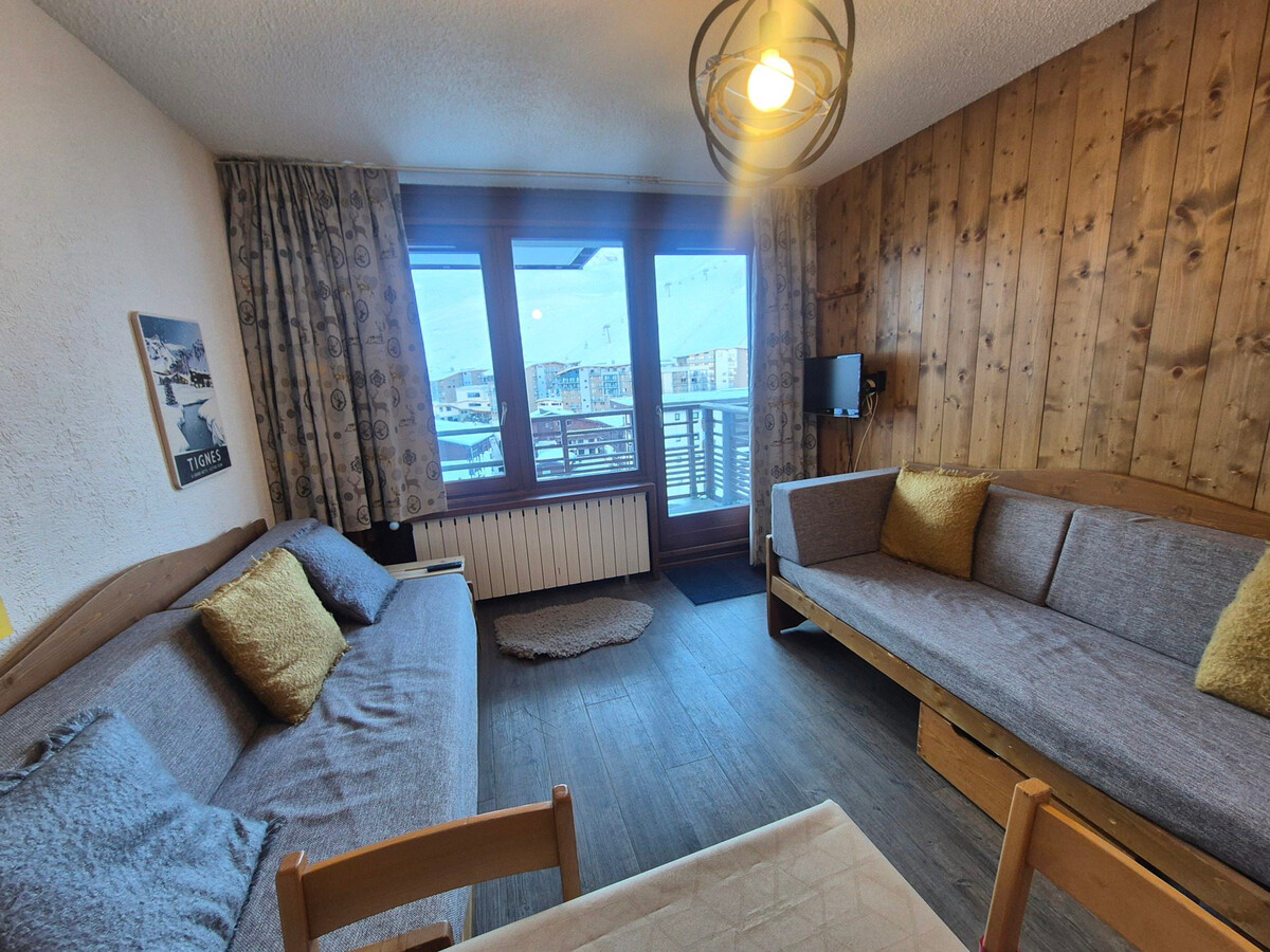 Studio rénové 23m² avec balcon à Tignes - Photo 1