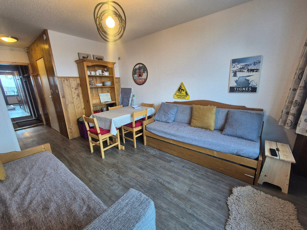 Studio rénové 23m² avec balcon à Tignes - Photo 4