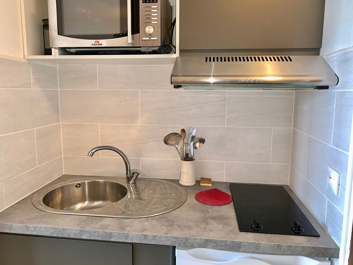 Studio rénové 23m² avec balcon à Tignes - Photo 7