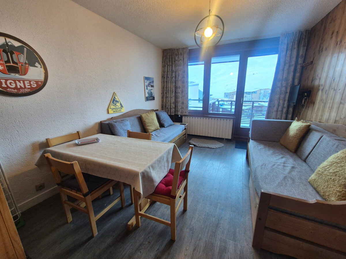 Studio rénové 23m² avec balcon à Tignes - Photo 9