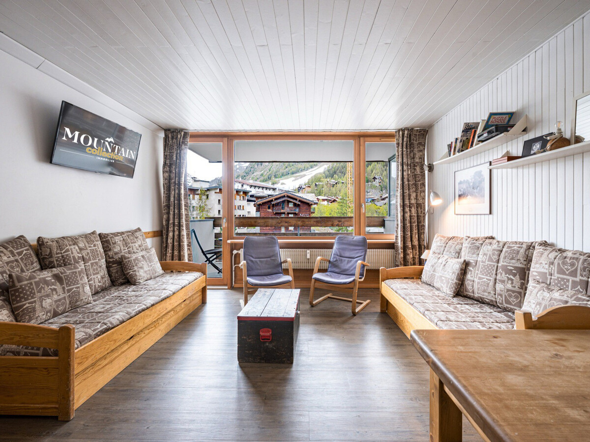 Appartement 4 pers. centre Val-d'Isère, balcon Sud - Photo 2