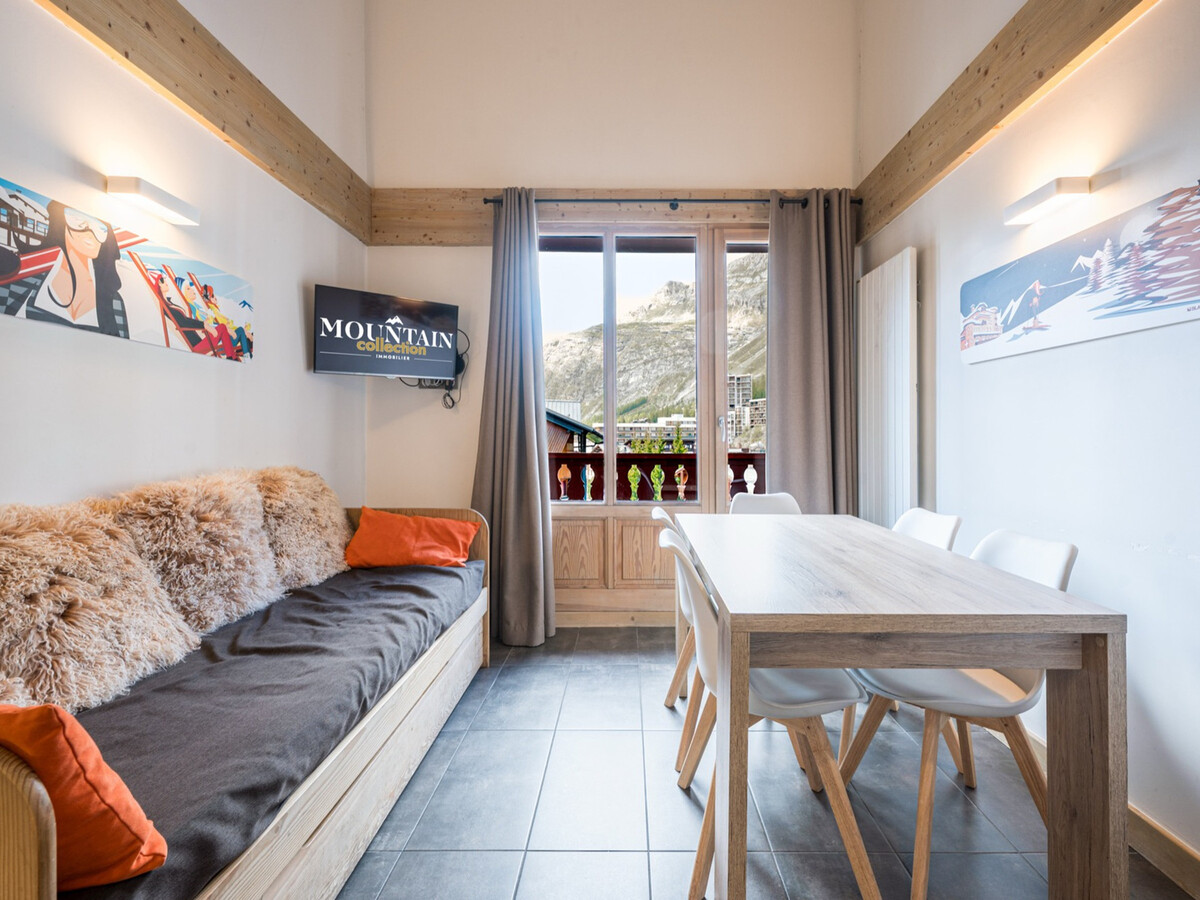 Studio avec mezzanine Val-d'Isère, 400 m des pistes - Photo 2