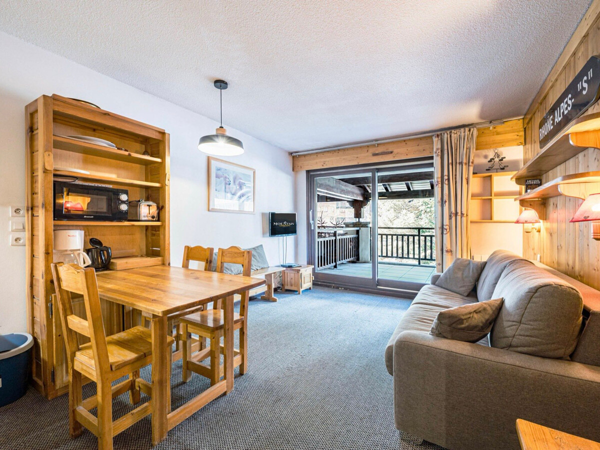 Studio cabine 27 m² balcon Sud, centre Val-d'Isère - Photo 1