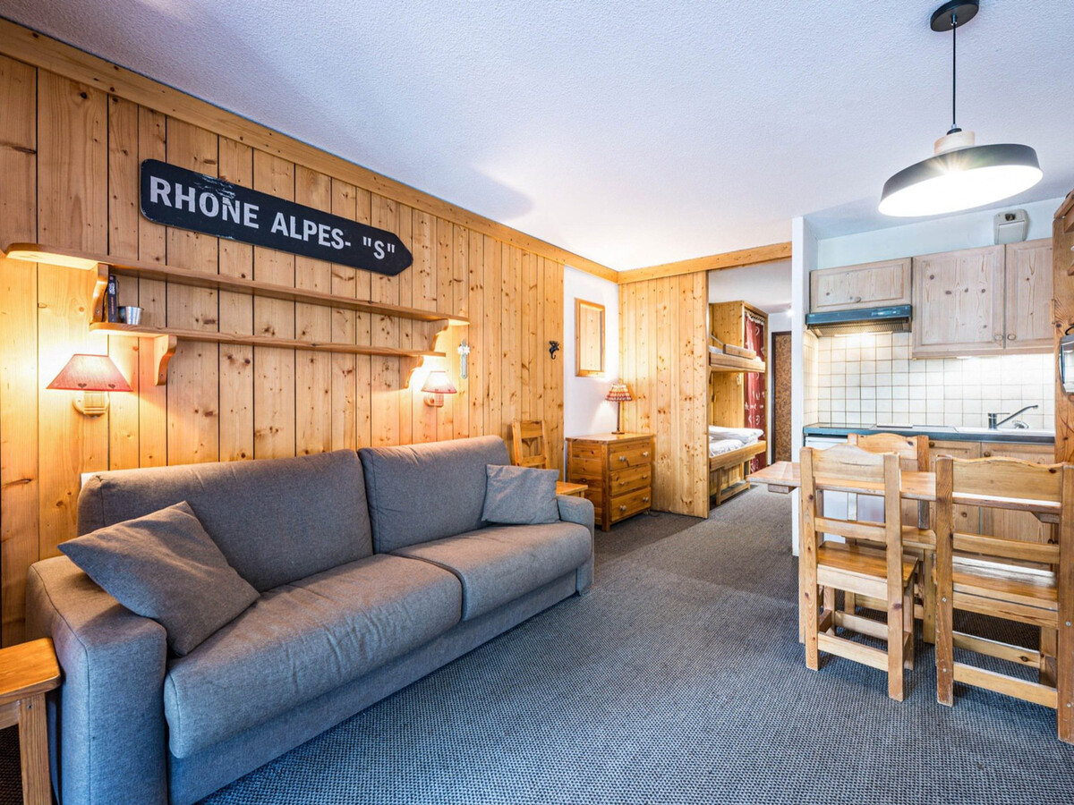 Studio cabine 27 m² balcon Sud, centre Val-d'Isère - Photo 2