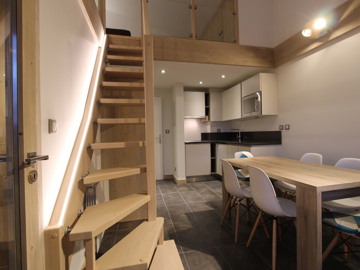 Studio mezzanine 35m² – Val-d'Isère centre, 5 personnes - Photo 2