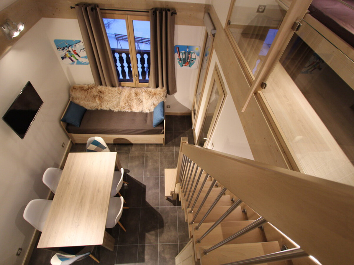 Studio mezzanine 35m² – Val-d'Isère centre, 5 personnes - Photo 6