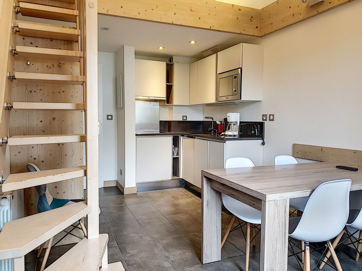 Studio mezzanine 35m² – Val-d'Isère centre, 5 personnes - Photo 8