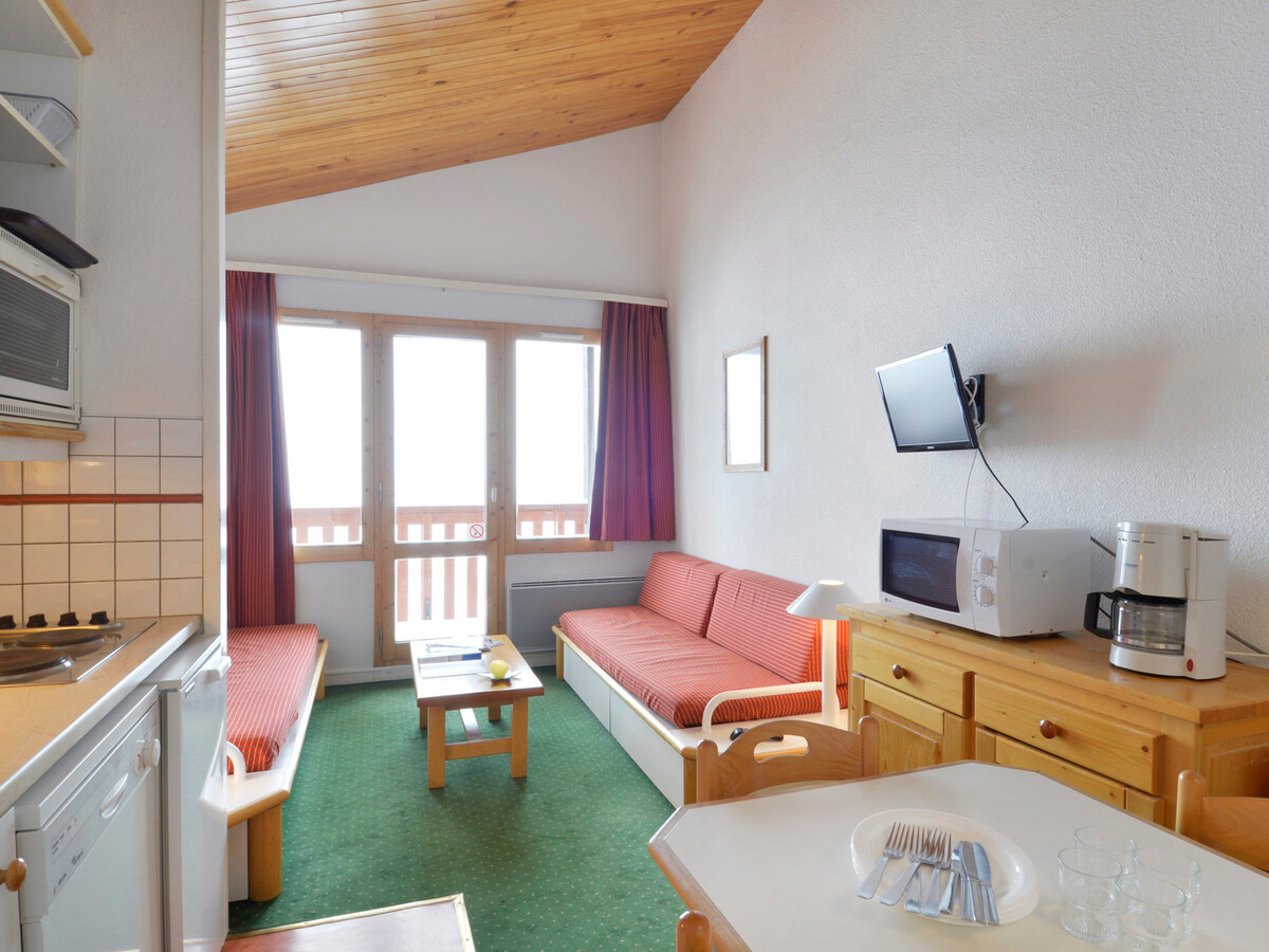 Appartement skis aux pieds, balcon, 6 personnes, Appartement 6 personnes à Belle Plagne - Photo 1