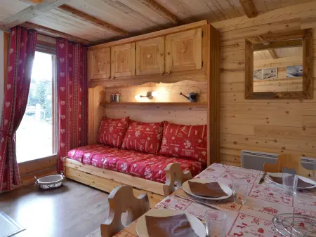 Location appartement à Belle Plagne, Studio cosy au pied des pistes - Animaux admis