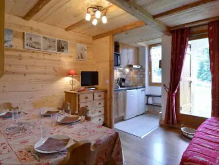 Studio 25m² au pied des pistes - Belle Plagne : photo 4