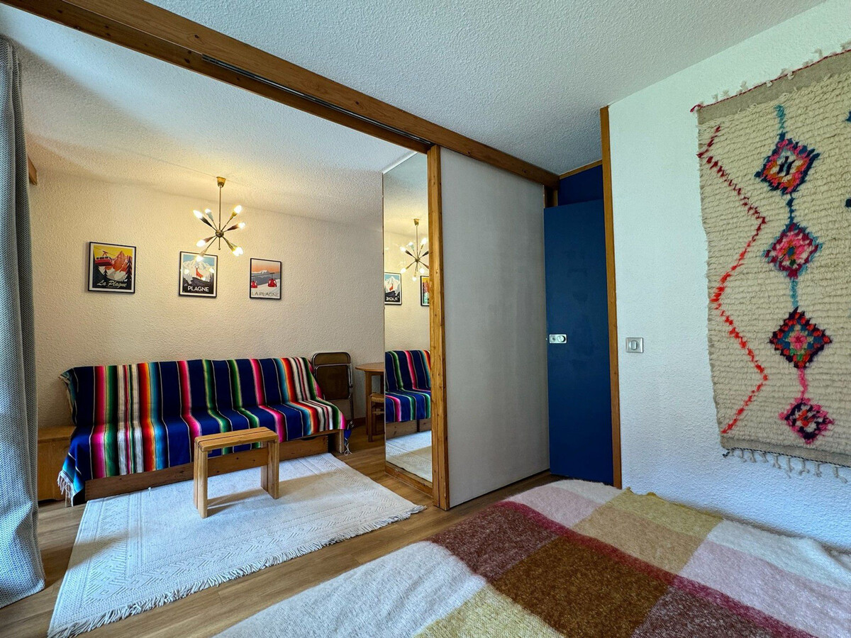 Studio divisible 4 pers au cœur de la station, animaux admis, vue pistes - Photo 2